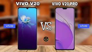 Vivo V20 VS Vivo V20 Pro [upl. by Ragnar]