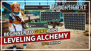 Beginner to Guru Alchemy Guide 2023  Tips to Leveling  Black Desert [upl. by Melissa]