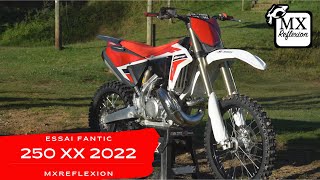 Essai Fantic 250 XX 2022 larme idéale pour un Touquet [upl. by Elda]