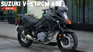 NEW SUZUKI VSTROM 650 Best And Modern Middle Class Adventure Motorcycles [upl. by Roslyn864]