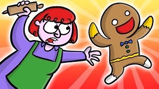 The Gingerbread Man 🍪🤣 Nursery Rhyme for PreSchool Kids  Cool School [upl. by Oahc]