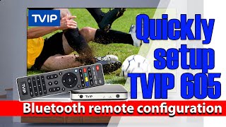 How quickly to setup SBox Mediacenter TVIP 605 [upl. by Arnie120]