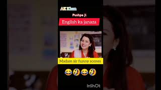 Madam sir season 1 English ka janaza  funny scenes Pushpa ji nature [upl. by Eaver]