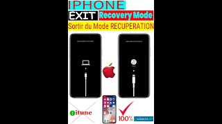 Sortir du mode récupération iphone Exit Recovery iphone 11 pro Max [upl. by Naujahs808]