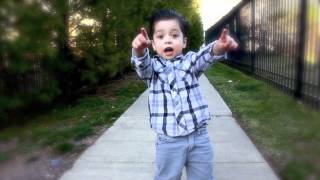 mosa mosa asi voce me mata  2 year old xavier [upl. by Atirahc]