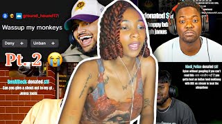 RDCWORLD1 WILDEST STREAM DONO MOMENTS PT 2 REACTION  😭 [upl. by Cram180]