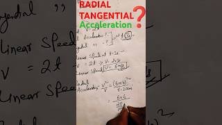 👀 Radial amp Tangential Acceleration ❓ [upl. by Mychal]