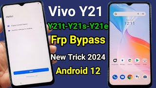 Vivo Y21 Frp Bypass Android 12  Vivo Y21e Y21s Y21t Google Account Unlock Android 12 [upl. by Asilrak]