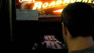 Ballys Road Runner Arcade Game 1971 [upl. by Kilar414]