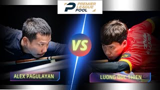 ALEX PAGULAYAN VS LUONG DUC THIEN  2023 PREMIER LEAGUE POOL billiards 9ballpool [upl. by Charissa]