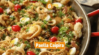 Aprenda a Fazer uma Paella Caipira  Katayama Alimentos [upl. by Tija119]