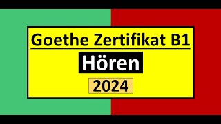 Goethe Zertifikat B1 Hören Modelltest mit Antworten am Ende  Vid  212 [upl. by Menken727]