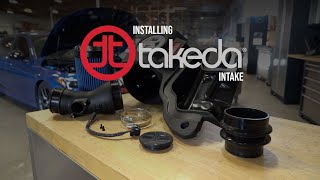 Takeda Momentum Cold Air Intake Installation On Honda Civic Si [upl. by Ferreby]