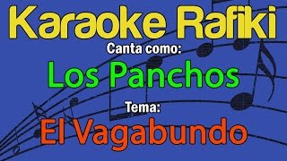 Los Panchos  El Vagabundo Karaoke Demo [upl. by Neevan]