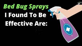 BEST BED BUG SPRAY 95842 [upl. by Favata]