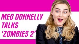 Meg Donnelly Gushes Over Milo Manheim amp Talks ZOMBIES 2 [upl. by Ahk125]