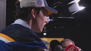 NHL Draft 2023 Blues make 3 picks in Round 1 [upl. by Given]