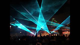 quotThe Landingquot Christmas Laser Show [upl. by Tnecnivleahcim]