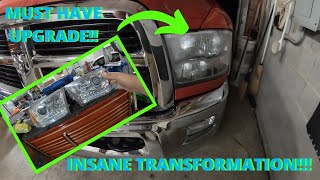 4th Gen OEM Projector LED Conversion Will Work On Any 0918 Ram Truck [upl. by Enneire231]