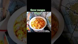 Gorur Mangso Bhuna  Beef Vuna ytshorts shorts tisharkitchen [upl. by Atinram]