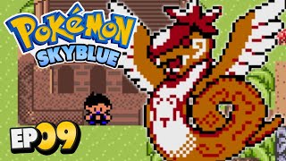 Pokemon Sky Blue Part 9 EAGER TO FLY Rom Hack Gameplay Walkthrough [upl. by Iznil]