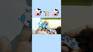 DIY Cow bookmark Ideas 🐮🐮shorts diy ytshorts craft [upl. by Lenaj]