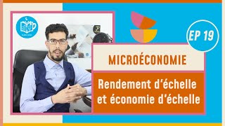 CAFE ECO EP 19 Microéconomie S1S2 Rendement déchelle et économie déchelle Darija [upl. by Hgielrac]