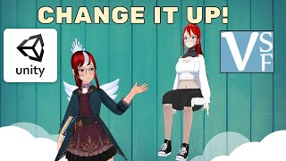 Vroid Studio Unity  How to change your Idle pose for VSeeFace [upl. by Leler]