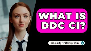 What Is DDC CI  SecurityFirstCorpcom [upl. by Eitsym]