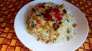 NAVARATNA PULAOनवरतन पुलावନବରତ୍ନ ପଲଉ Navratna pulao easy recipeAaradhya kitchen [upl. by Eibocaj951]