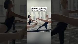 Anche voi avete l’arabesque così Come quello di Tim chorosballet reaction danza ballerina [upl. by Cassey]