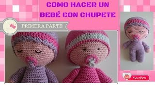 COMO HACER UN MUÑECO BEBÉ AMIGURUMI PRIMERA PARTE [upl. by Vinaya]