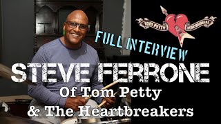 Steve Ferrone of Tom Petty amp the Heartbreakers  Full Interview [upl. by Llenil]