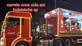 carreta da coca cola fazendo alegria nesse Natal 2023 [upl. by Rexer]