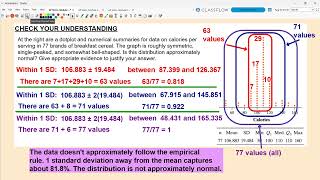 AP Statistics  The Normal Distribution  Part 1 [upl. by Marthena]