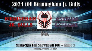 10U Jr Bulls Vs Ashburn Extreme  Nashvegas Showdown GM 3 [upl. by Enelrahc]