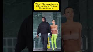 Weird Clothing choices of Kanye West amp Bianca Censori [upl. by Kleeman]