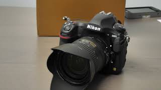 Nikon D850 unboxing and first quick impressions [upl. by Suehtomit]