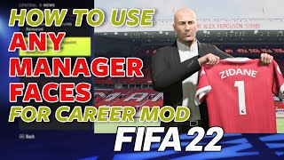 CHEAT TABLE  HOW TO USE ANY MANAGER FACES FOR CAREER MODE FIFA22 [upl. by Haissi]