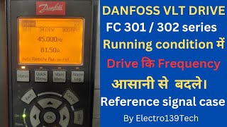 Danfoss drive running frequency change ll danfoss vfd fc302 frequency [upl. by Malti]