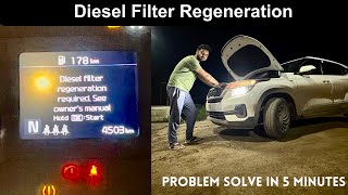 Diesel Filter Regeneration problem solved in 5 minutes 🔥 100 guaranteed solution [upl. by Crysta659]