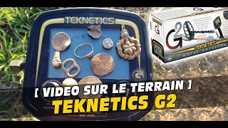 Détecteur de métaux Teknetics G2 19kHz  Metal detector Teknetics G2 [upl. by Bilac]