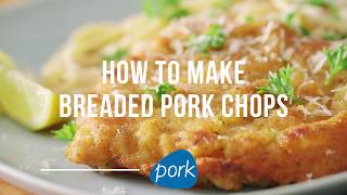 How to Make Breaded Pork Chops [upl. by Awad]