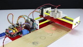 How to Make Laser Engraving CNC Machine at Home [upl. by Irah]