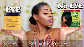 Understanding Hair Relaxers LYE VS NO LYE RELAXERS WHICH IS BEST Journey to HEALTHY RELAXED hair [upl. by Evangelist777]