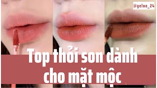 Top thỏi son dành cho mặt mộc  Xinh đẹp ở mọi vũ trụ🏵️ yeloo24 [upl. by Malvino]