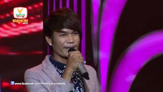 The Voice Cambodia  ប៊ុត សីហា  ដឹងទេថាខ្ញុំឈឺ  07 Sep 2014 [upl. by Timoteo]