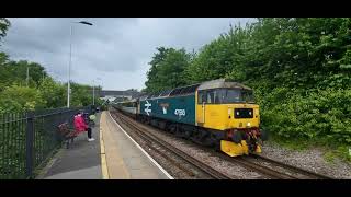 47593 amp 47712 at South Wigston 14624 [upl. by Akaya]