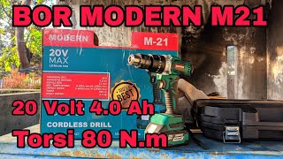 Bor Modern m21 cordless drill [upl. by Llatsyrc]