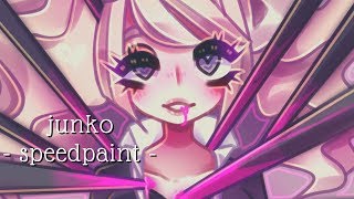 junko  speedpaint [upl. by Avihs]